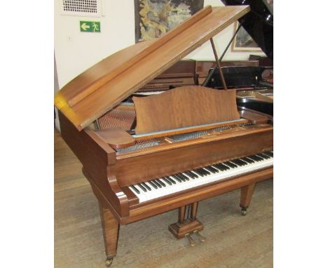 Bechstein (c1930) A 5ft 1in Model K grand piano in a satin mahogany case. The case has been re-polished. This piano was resto