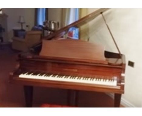 Bechstein (c1937)
A 5ft 1in Model K grand piano in a mahogany case; together with a stool. 