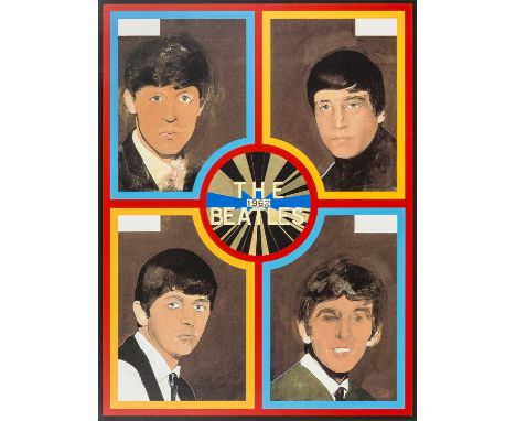 Peter Blake C.B.E., R.D.I., R.A. (British 1932-) "The Beatles, 1962", signed and numbered 324/500 in pencil in the margin, 20