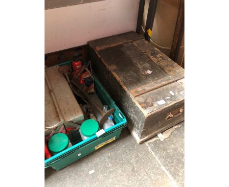 2 boxes of tools 
