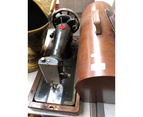 A Singer sewing machine - manual 