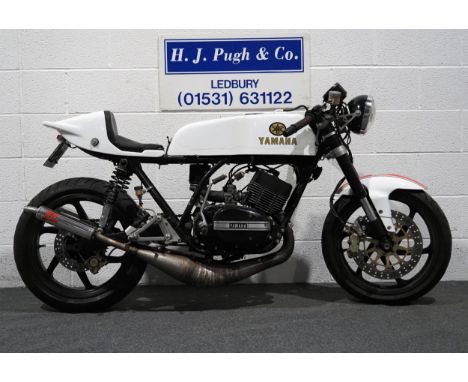 Yamaha RD350 motorcycle TD3 replica. 1976. 350cc. Engine No. 351-113436Frame no. 1A2-004244Has been in a private collection u