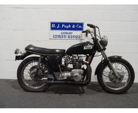 Triumph Trident T150T motorcycle, 1971Frame no. DE00852 T150TEngine no. T150T DE00852Import from the US having been stored si
