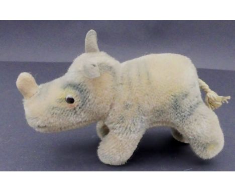 Steiff Nashorn "Nosy" nur Schild,  H-ca. 8 cm