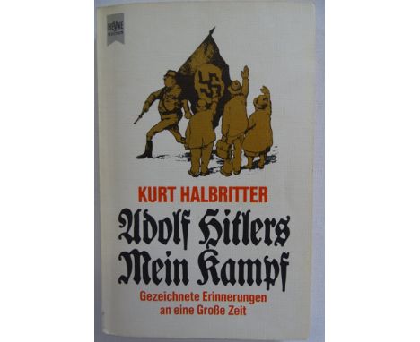 K. Halbritter "Adolf Hitlers Mein Kampf" Karikaturen, 1975, PP