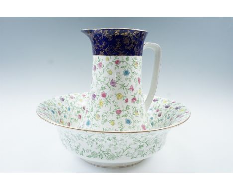 A Wedgwood jug and basin set 