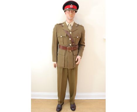 A mannequin display representing a King's Own Royal Border Regiment officer