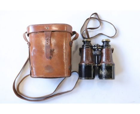 A cased set of Great War British Army Mk V Special binoculars