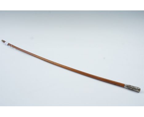 An early 20th Century Border Regiment swagger stick