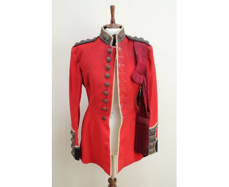 An early 20th Century Grenadier Guards officer's dress frock and waist sash