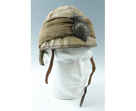 A reproduction Victorian British army Foreign Service helmet