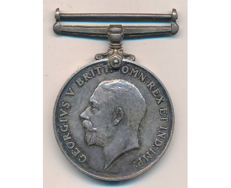 First World War - W. H. Fricker - BWM to F.26542 W.H. Fricker A.M2 R.N.A.S. good very fine. He did not serve overseas in WW1 