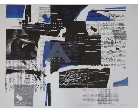   John  Eaves (1929-) Limited Edition print, 'In the summer time', signed in pencil and dated '73, 4/20, 58 x 78cm
