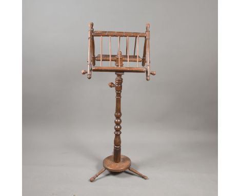 Music Stand, Vienna 19th Century. Adjustable. 125 cm.