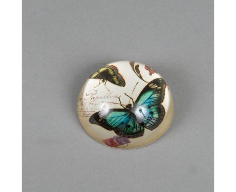 Paperweight Glass, 20th Century. 8 cm.