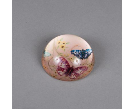 Paperweight, glass. 6 cm.