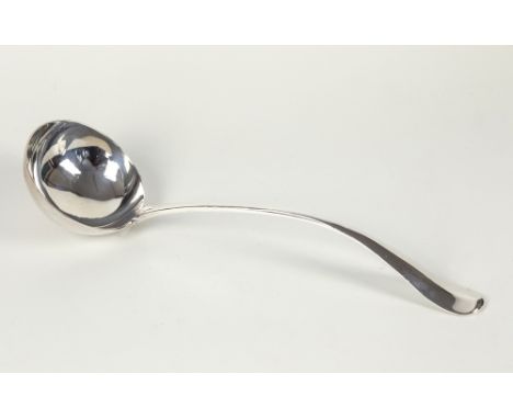 An Edwardian rat tail soup ladle, Fattorini & Sons, Sheffield 1906, of typical form, weight 10.4tr.oz. * Condition: In very g