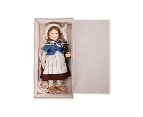 A LIMITED EDITION GRETEL BRINKER BY R. JOHN WRIGHT
Gretel Brinker from "Hans Brinker or The Silver Skates" by Mary Mapes Dodg