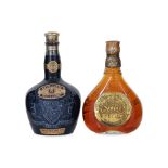 SCOTCH WHISKY - CHIVAS ROYAL SALUTE; JOHHNIE WALKER (2)