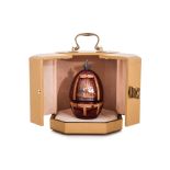 A THEO FABERGE CUT GLASS AND SILVER 'ENCORE' EGG