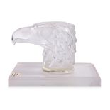 A LALIQUE 'TETE AIGLE' CAR MASCOT