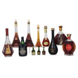 A GROUP OF MIXED BRANDY; COGNAC; PORT ETC. (14)