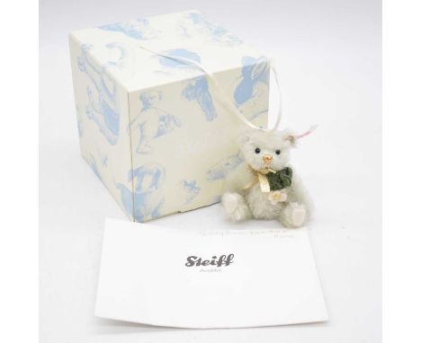 Steiff teddy bear, EAN 035302 'Christrose ornament bear', 10cm, 2012, limited edition no.396 of 2000, with white tag and butt