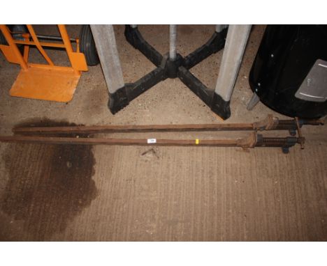 Two sash clamps