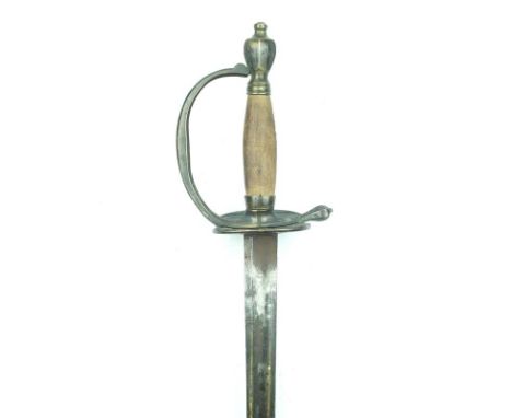 A 1796 Pattern Infantry Sergeant's sword of the 9th Royal Veteran's Reserve Battalion of Ireland, 79cm fullered blade indisti
