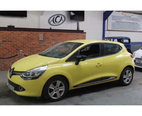 Make &amp; Model: Renault Clio DynamiqueDate of Reg: HN63 XCOColour: Yellowcc: 1149MoT: 10-01-2022Fuel Type: PETROLMileage: 8