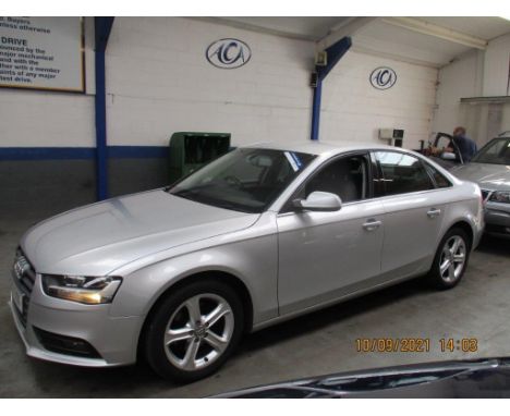 Make &amp; Model: Audi A4 SE TFSIDate of Reg: YG13 TKXColour: Silvercc: 1798MoT: 22-04-2022Fuel Type: PETROLMileage: 108kTran