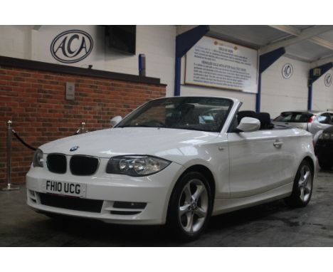 Make &amp; Model: BMW 118I SportDate of Reg: FH10 UCGColour: Whitecc: 1995MoT: 30-08-2022Fuel Type: PETROLMileage: 68kTransmi