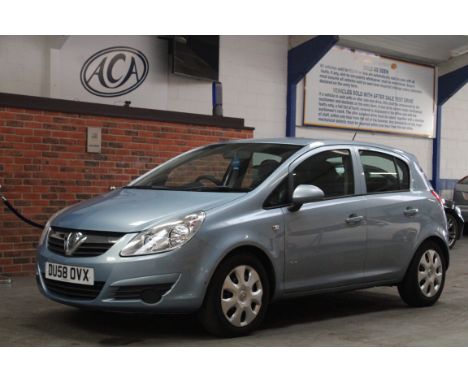 Make &amp; Model: Vauxhall Corsa ClubDate of Reg: DU58 OVXColour: Bluecc: 1364MoT: 09-01-2022Fuel Type: PETROLMileage: 116kTr