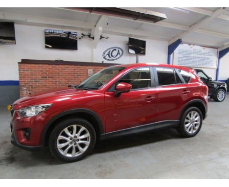 Make &amp; Model: Mazda CX-5 Sport Nav D 4X4Date of Reg: VO64 ETRColour: Redcc: 2191MoT: 29-06-2022Fuel Type: DIESELMileage: 