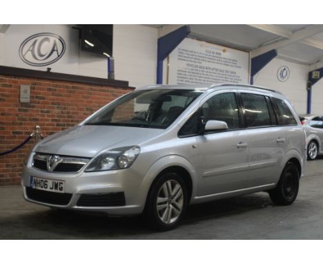 Make &amp; Model: Vauxhall Zafira ActiveDate of Reg: NH06 JWGColour: Silvercc: 1796MoT: 01-02-2022Fuel Type: PETROLMileage: 1