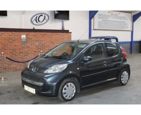 Make &amp; Model: Peugeot 107 UrbanDate of Reg: YT59 CTKColour: Greycc: 998MoT: 08-02-2022Fuel Type: PETROLMileage: 63kTransm