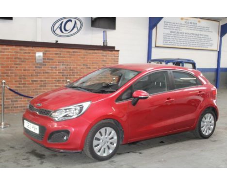 Make &amp; Model: Kia Rio 2Date of Reg: YG63 HNHColour: Redcc: 1248MoT: 06-10-2021Fuel Type: PETROLMileage: 63kTransmission: 