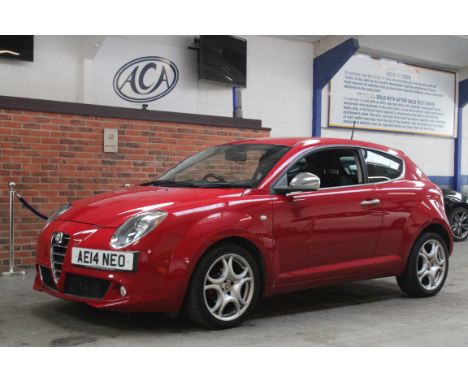 Make &amp; Model: Alfa Romeo Mito DistinctiveDate of Reg: AE14 NEOColour: Redcc: 875MoT: 02-03-2022Fuel Type: PETROLMileage: 
