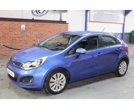 Make &amp; Model: Kia Rio 2Date of Reg: AO14 VHVColour: Bluecc: 1248MoT: 17-05-2022Fuel Type: PETROLMileage: 47kTransmission: