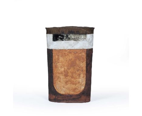 Robin Welch (1936-2019) large floor vase, stoneware, impressed potters seal to the footrim, 74cm highOverall light display we