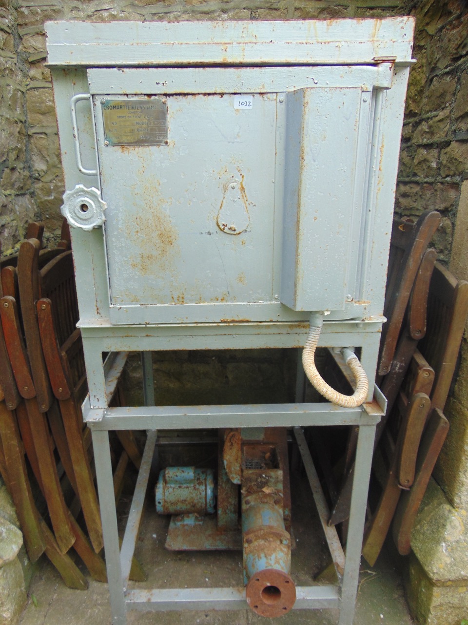 A pottery kiln by Cromartie Kilns Ltd of Longton Stoke On Trent model