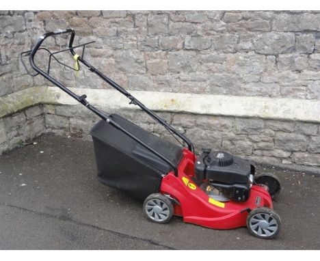 A Mountfield RS100cc rotary lawnmower