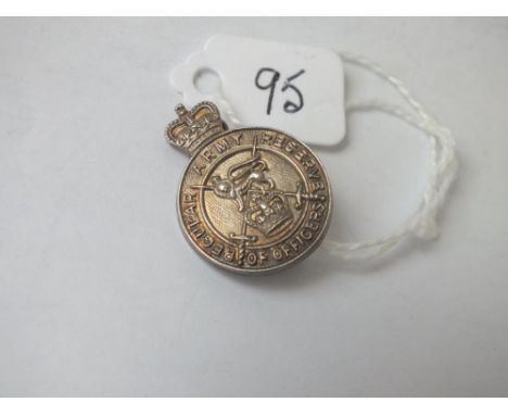 A silver military  sweetheart brooch 'Regular Army Reserve of Officers' 