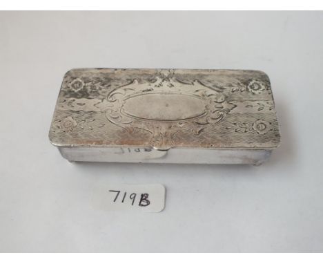 A Victorian BM cable snuff box