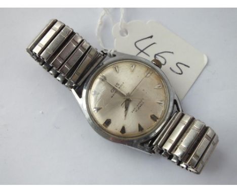 A gents wrist watch by ORIS with seconds sweep 