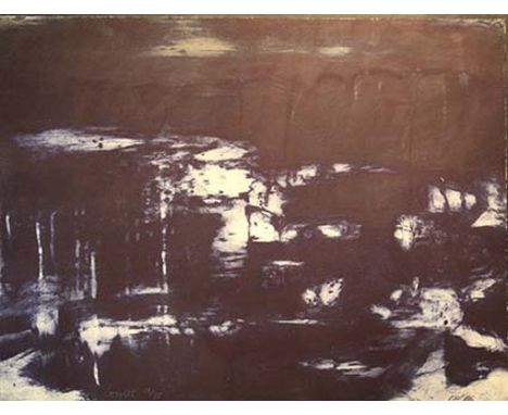 Hughie O'Donoghue, b.1953
LORRIES
Carborundum print, 23 1/2" x 31 1/2" (59.5 x 80cm), signed, inscribed and dated 1997, ed.10