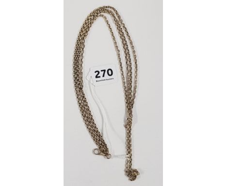 ANTIQUE 9CT GOLD GUARD CHAIN CIRCA 30.1 GRAMS