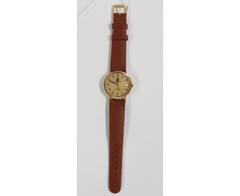 VINTAGE 18CT GOLD OMEGA CONSTELLATION WATCH