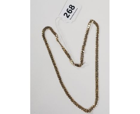 9CT GOLD CHAIN CIRCA 15GRAMS