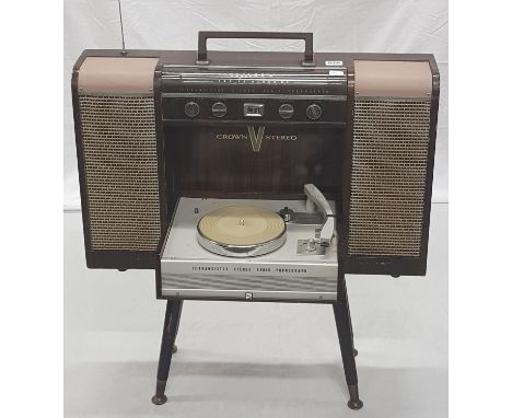 ANTIQUE COMBINED RADIO &amp; RECORD PLAYER 